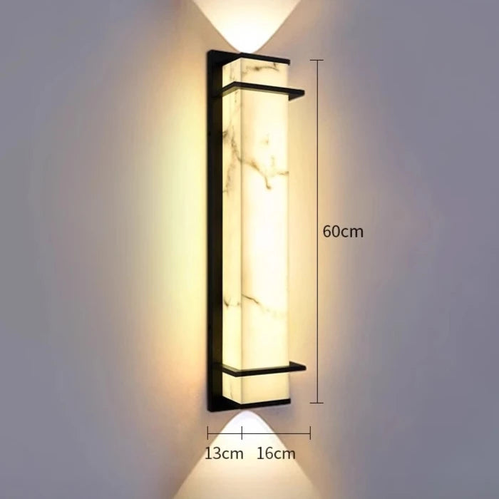 Home Deco Marble LED Outdoor Wall Lamp