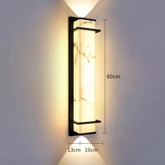 Home Deco Marble LED Outdoor Wall Lamp