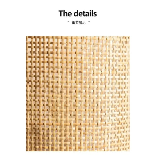 Home Deco Natural Rattan Wall Lamp