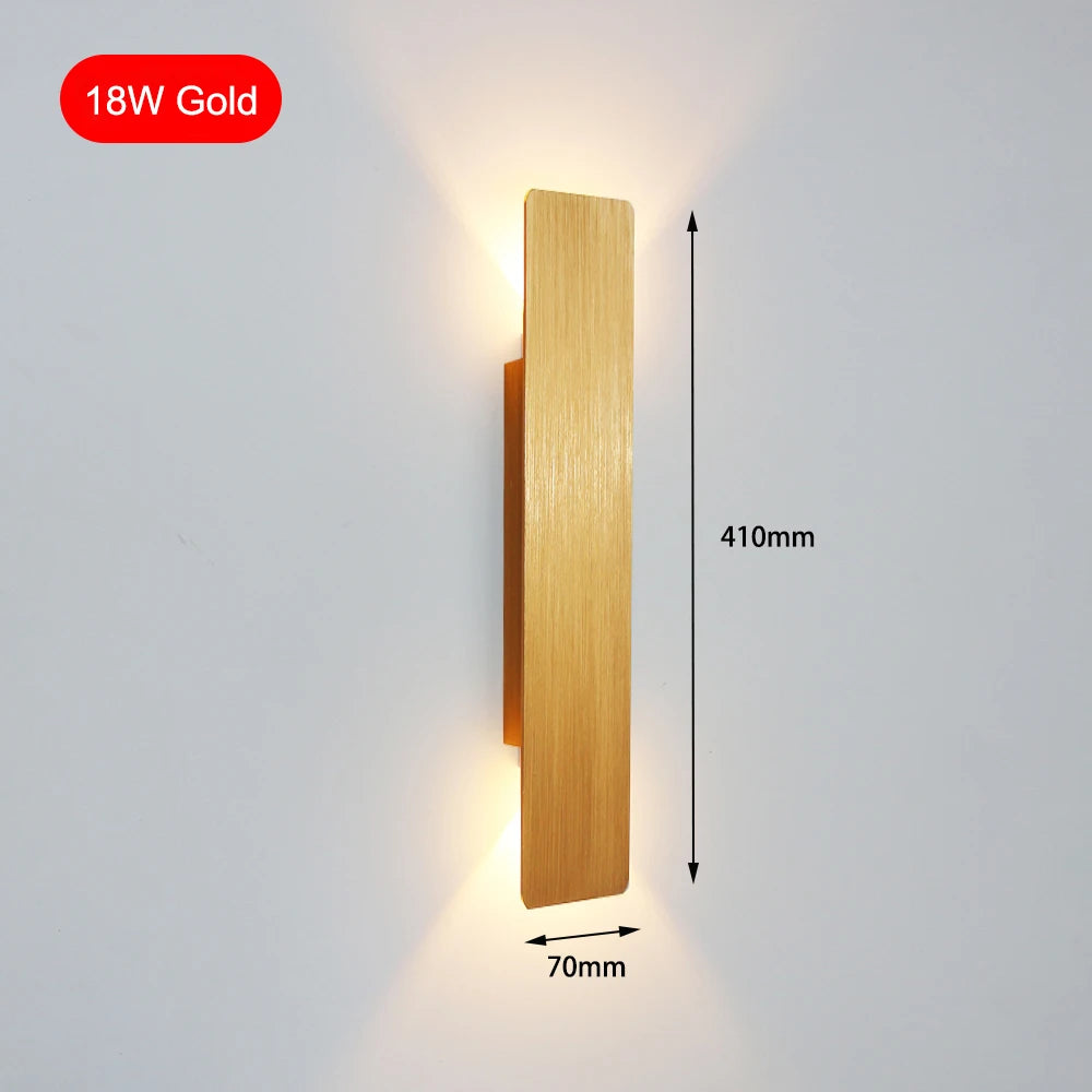 Home Deco Modern LED Aluminum Wall Lamp