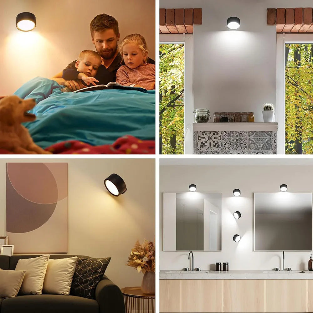 Home Deco RGB Magnetic LED Wall Lamp