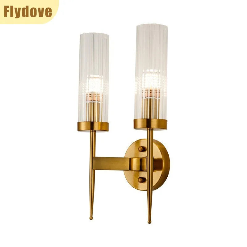 Home Deco Minimalist Glass LED Wall Lamp