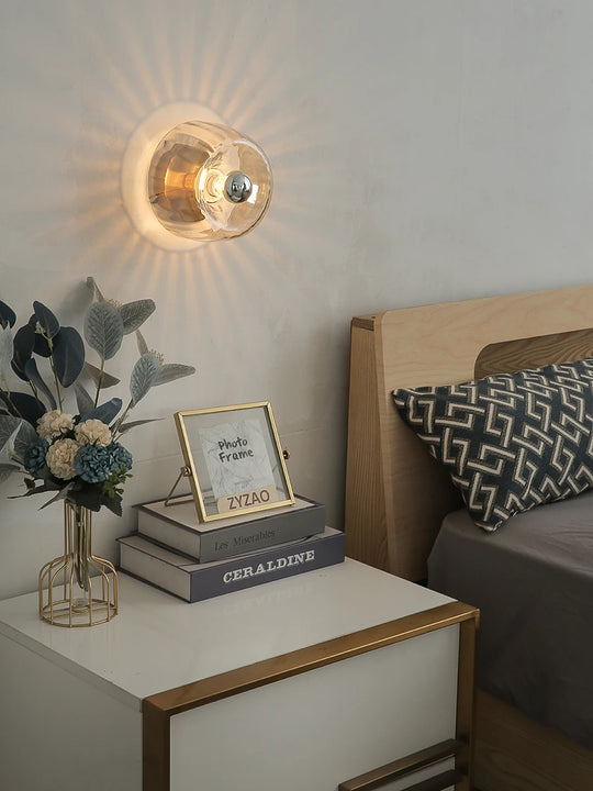 Home Deco LED Bauhaus Glass Wall Lamp