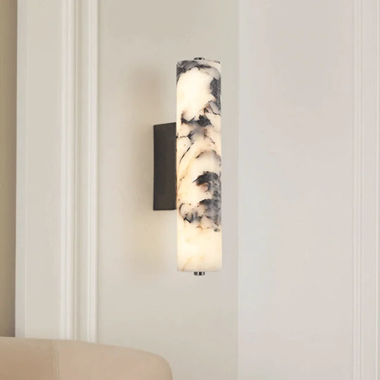 Home Deco Italian Black Marble Wall Lamp