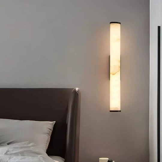 Home Deco Modern Copper Marble Wall Lamp