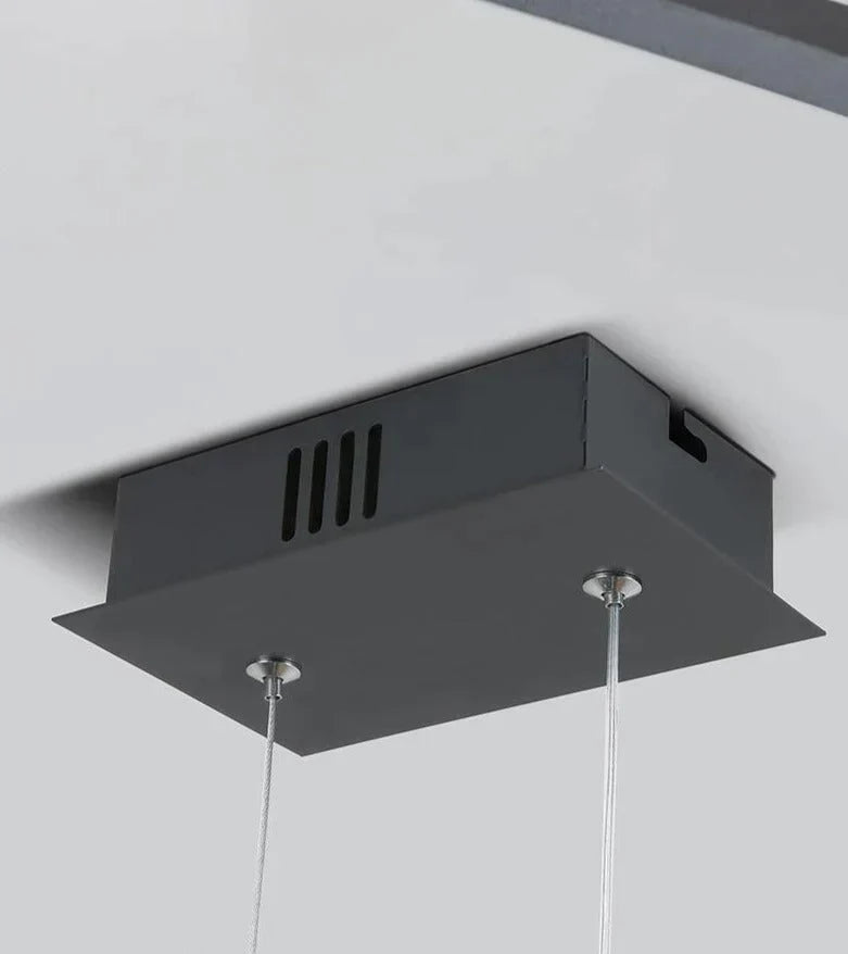 Lampes suspendues à LED en forme d'arc Lampes modernes pour salle à manger