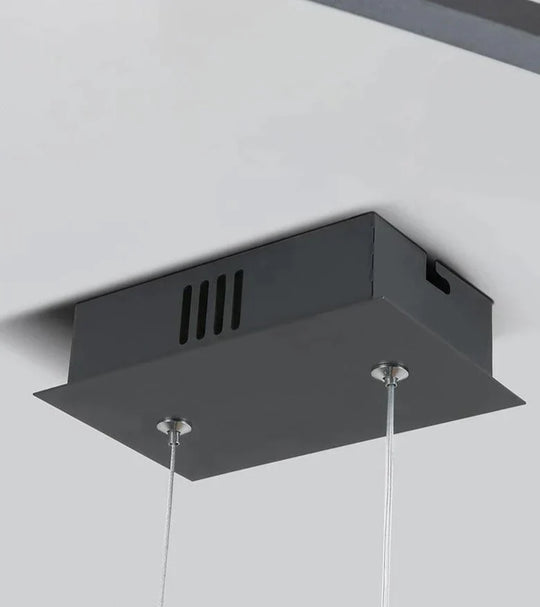 Lampes suspendues à LED en forme d'arc Lampes modernes pour salle à manger