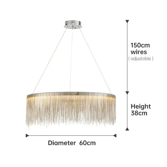 Aurora - Rectangle Led Chandelier