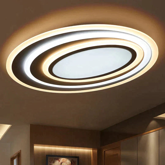 Dimming+Remote Control Modern Led Ceiling Lights For Living Room Bedroom 3 Color Temperature New