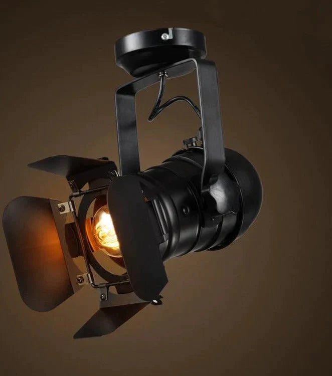 Lacey - Retro Industrial LED Ceiling Light E27 Bulb Indoor LED Spot Lamp for Coffee Shop Clothing Store Bar Art Exhibition Studio