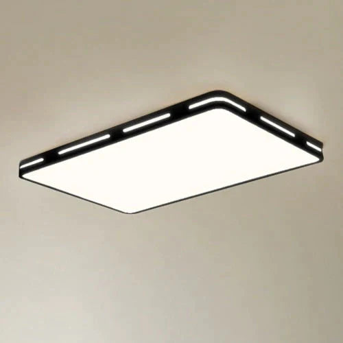 Leah - Plafonnier LED moderne, luminaire de plafond, montage en surface, télécommande, intensité variable, 18 W, 48 W, pour salon, chambre à coucher, balcon