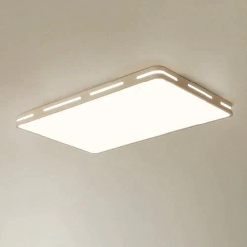 Leah - Plafonnier LED moderne, luminaire de plafond, montage en surface, télécommande, intensité variable, 18 W, 48 W, pour salon, chambre à coucher, balcon
