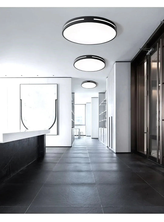 Leah - Plafonnier LED moderne, luminaire de plafond, montage en surface, télécommande, intensité variable, 18 W, 48 W, pour salon, chambre à coucher, balcon