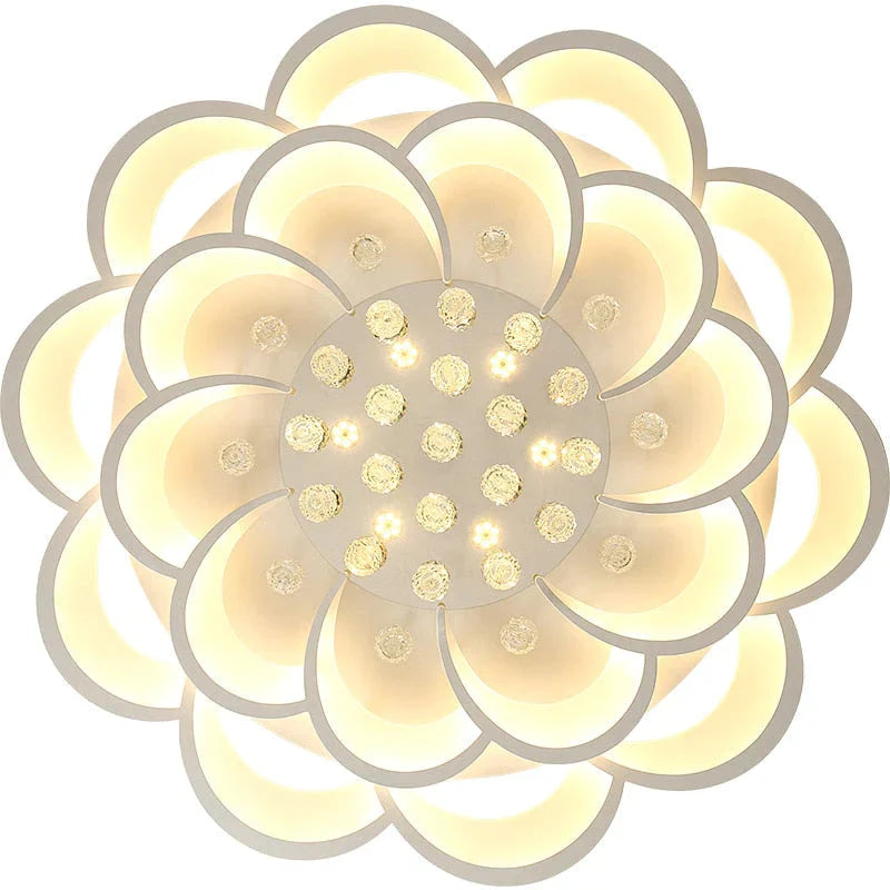 Modern Crystal LED Ceiling Lights For Living Room Bedroom Home Deco Ceiling Lamp