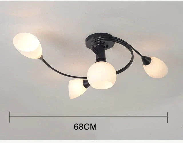 Modern LED Chandelier Ceiling Lamp Indoor Illuminate Lighting Avize Modern Salon Lustres Childern Ceiling Lights