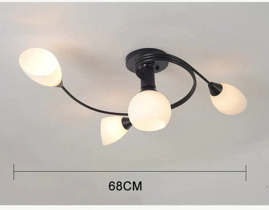 Modern LED Chandelier Ceiling Lamp Indoor Illuminate Lighting Avize Modern Salon Lustres Childern Ceiling Lights