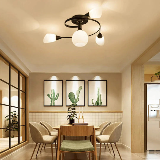 Modern LED Chandelier Ceiling Lamp Indoor Illuminate Lighting Avize Modern Salon Lustres Childern Ceiling Lights