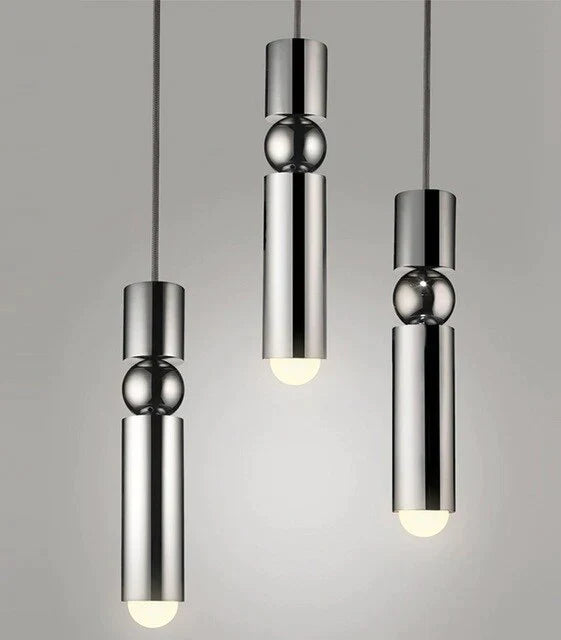 Lampes suspendues modernes nordiques simples GU10 LED lampes suspendues à tête unique Loft pour salon chambre chevet Art Restaurant Bar