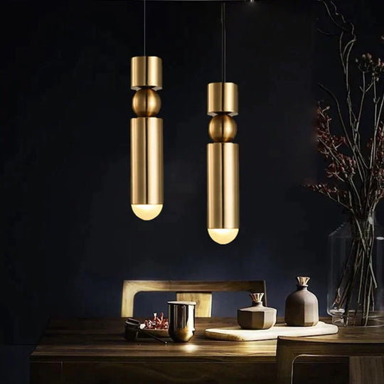 Lampes suspendues modernes nordiques simples GU10 LED lampes suspendues à tête unique Loft pour salon chambre chevet Art Restaurant Bar