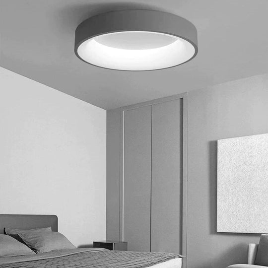 Nora - Plafonnier LED pour chambre à coucher, panneau moderne, luminaire de salon, plafonnier de cuisine, montage en surface, télécommande encastrée