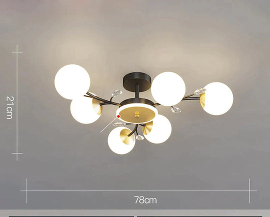 Nordic Living Room Lamp Simple Modern Atmosphere Luxury Ceiling