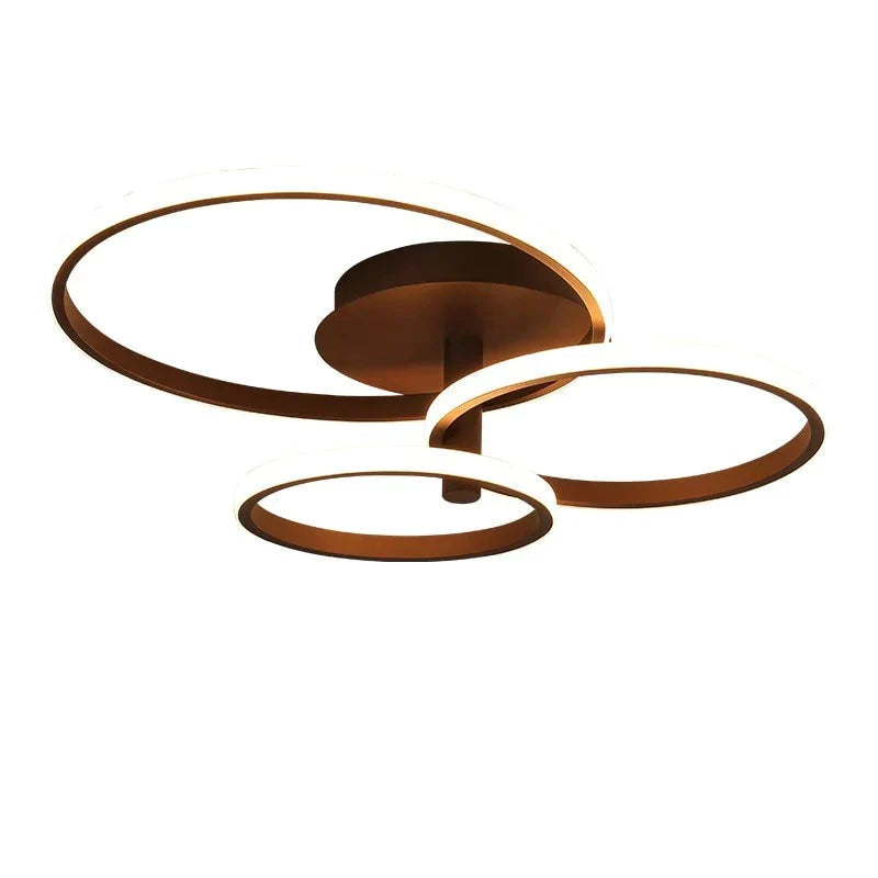 Plafonnier LED de nouvelle conception pour salon, salle à manger, chambre à coucher, café blanc, luminaire d'intérieur pour la maison
