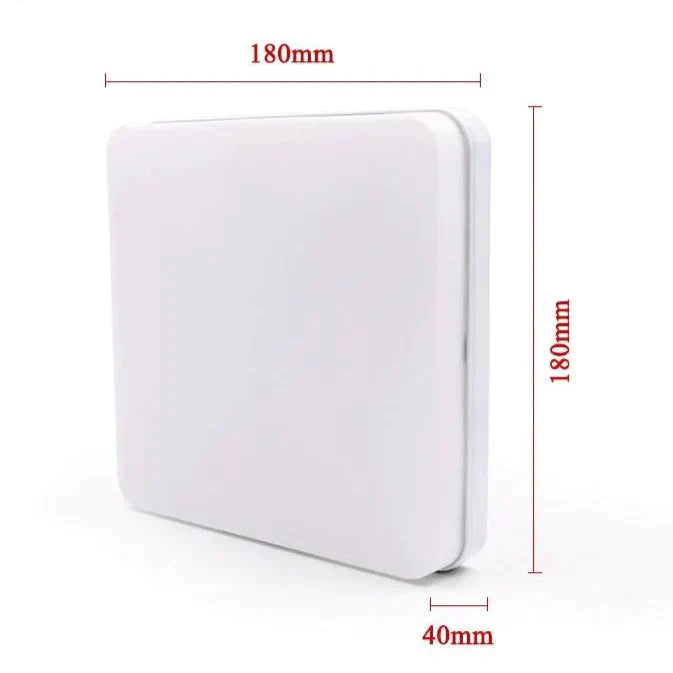 Plafonnier LED carré à montage en surface, 18 W, 24 W, 36 W, 48 W