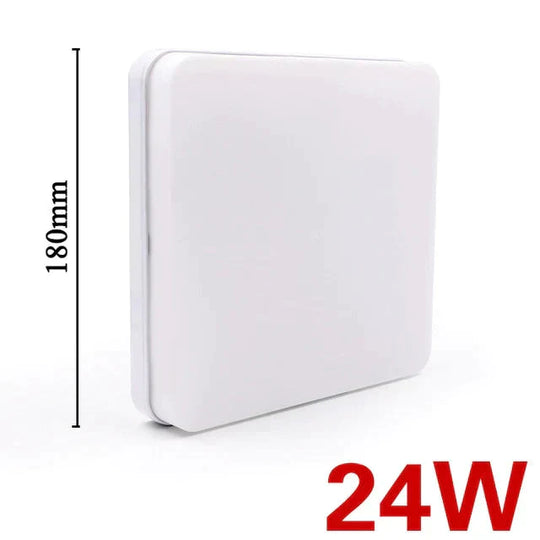 Plafonnier LED carré à montage en surface, 18 W, 24 W, 36 W, 48 W