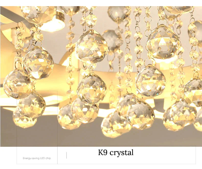 White Acrylic Modern Chandelier Lights For Living Room Bedroom Remote Control Led Indoor Lamp Home Dimmable Lighting Fixtures De