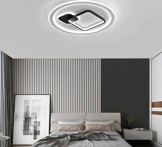 Modern Acrylic Ceiling Lights For Bedroom Support  Remote Control Lustre Led Surface Mount Lamps Lamparas De Techo