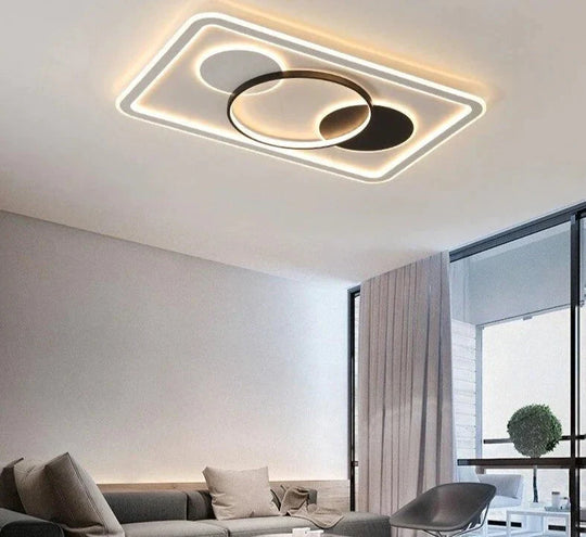 Modern Acrylic Ceiling Lights For Bedroom Support  Remote Control Lustre Led Surface Mount Lamps Lamparas De Techo