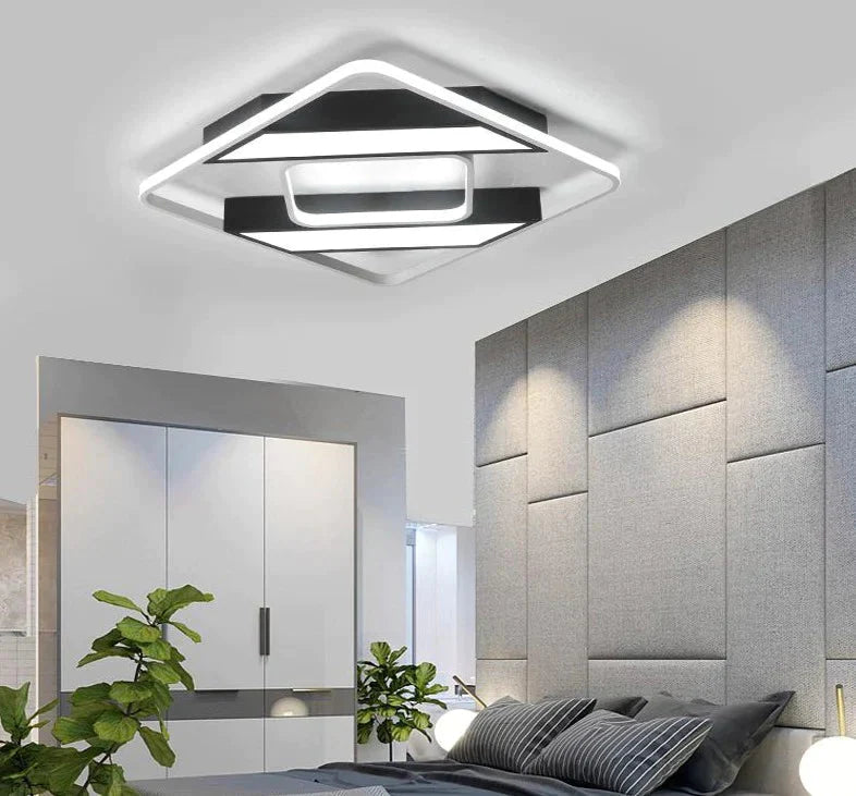 Plafonniers en acrylique Mavesan LED pour salon Plafond Home 10-25 mètres carrés Luminaires Lampe Lampe Led Plafond