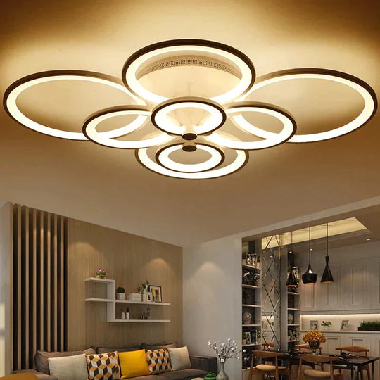 Surface Mounted Modern Led Ceiling Lights For Living Room Bedroom