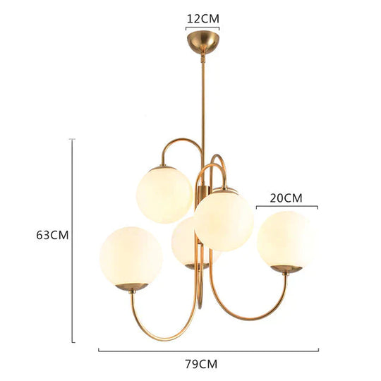 Lampe suspendue en verre blanc pour loft, luminaires suspendus à LED E27/E26 pour éclairage de cuisine, restaurant, bar